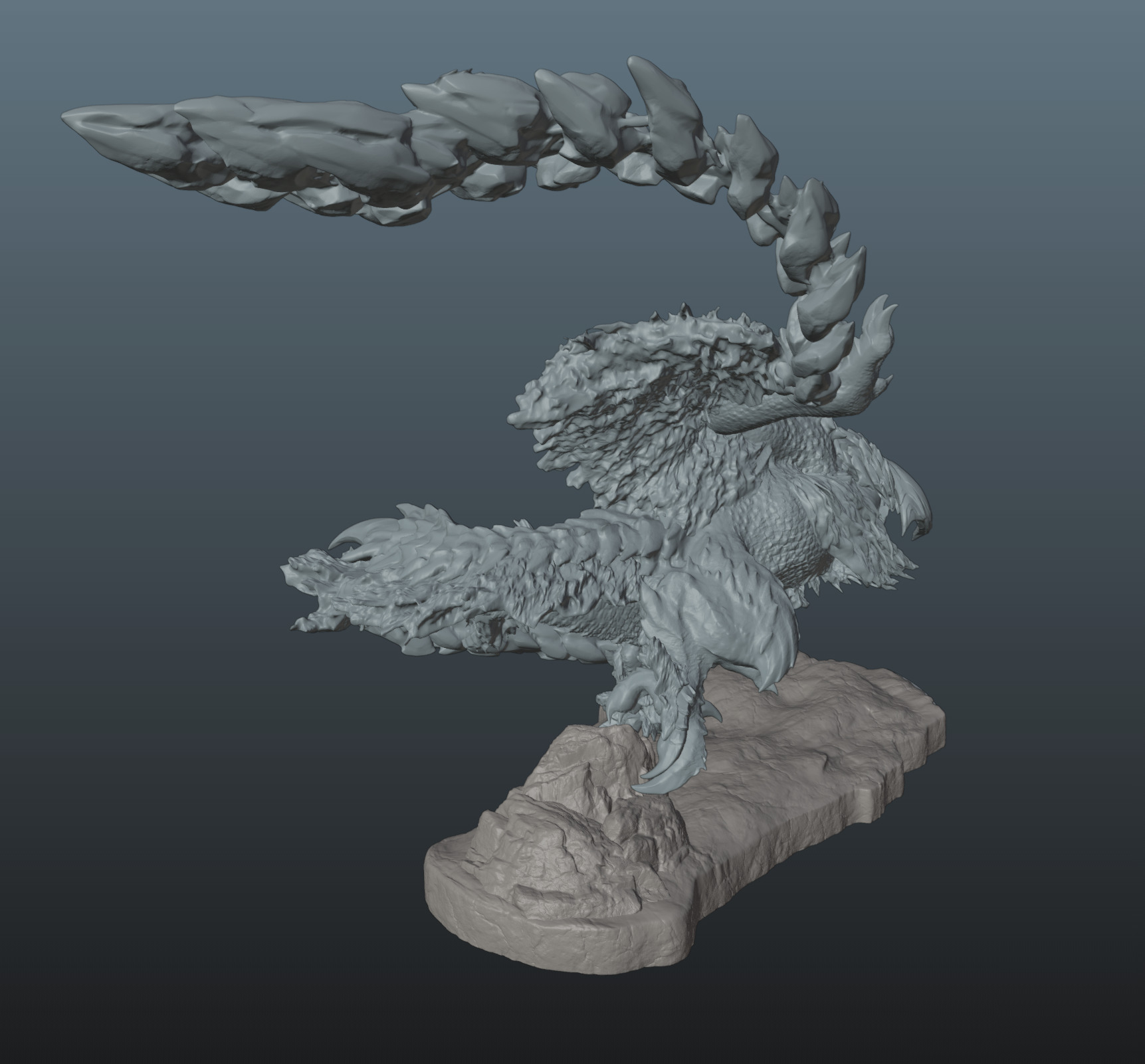 Monster Hunter Wilds Arkveld 3D print model_3
