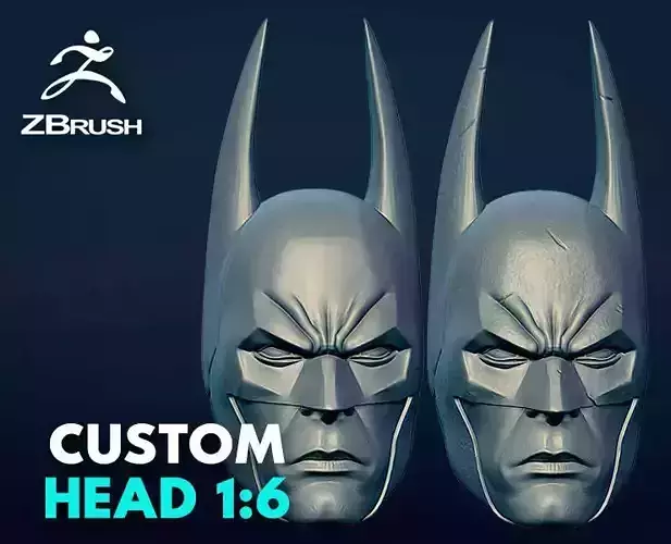 BATMAN - CUSTOM HEAD