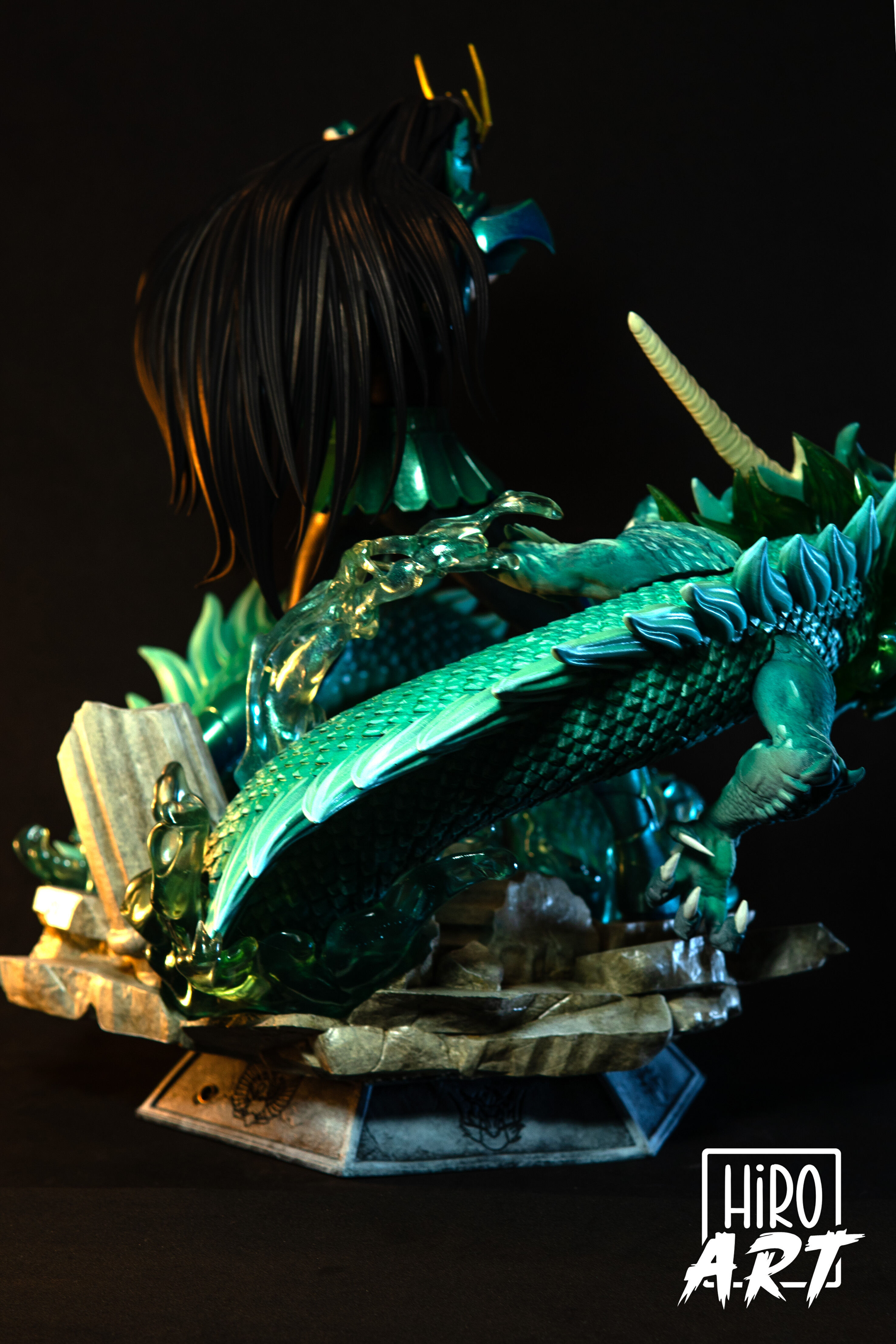Shiryu del Dragon 3D print model_1