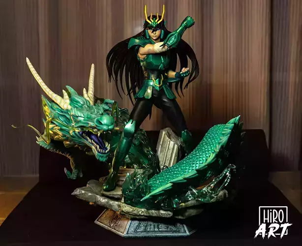 Shiryu del Dragon 3D print model