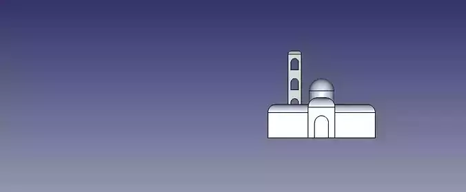 Gothic Church 3D print model
