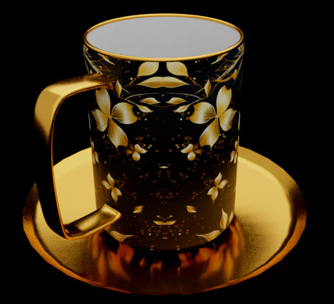 40 models High-Quality Cup 3D Models  3D model_17