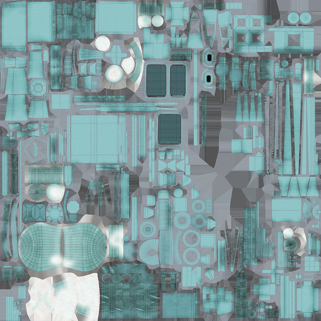 HMAS Canberra Low-poly 3D model_16