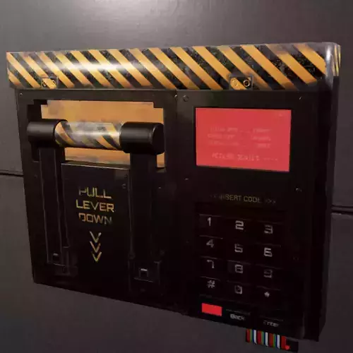 Access Security Panel  Interactive Door Mechanism