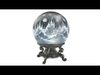 crystal magic sphere Low-poly 3D model_1