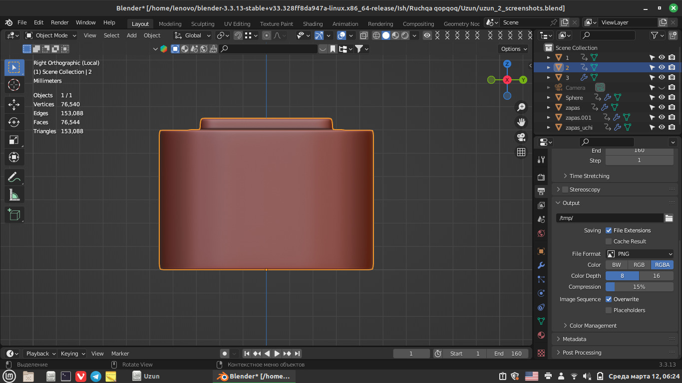 3D pen model 3D model_4