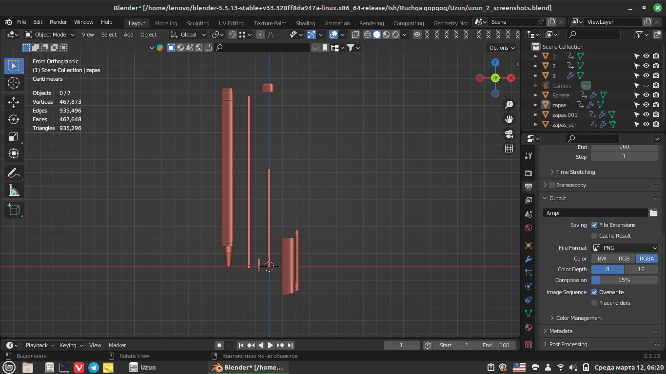 3D pen model 3D model_2