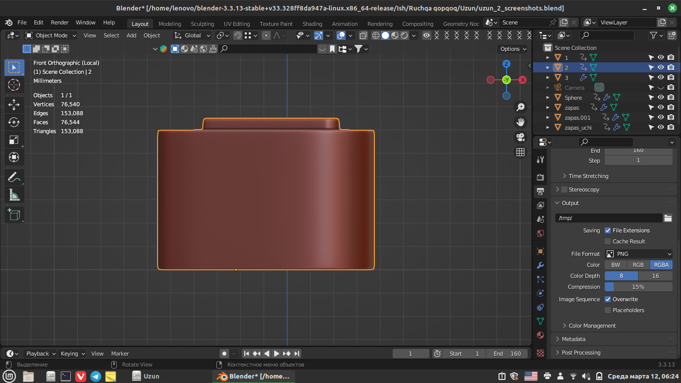 3D pen model 3D model_3