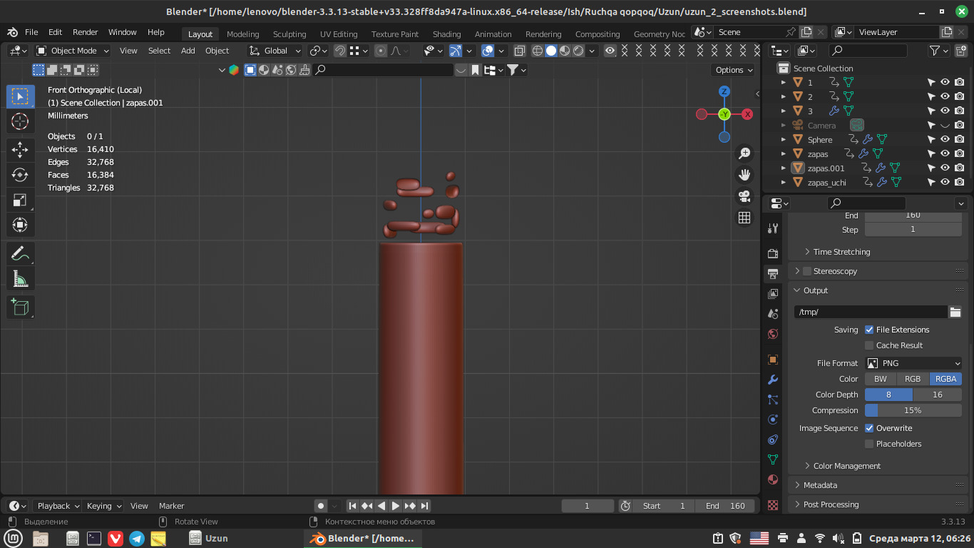 3D pen model 3D model_16