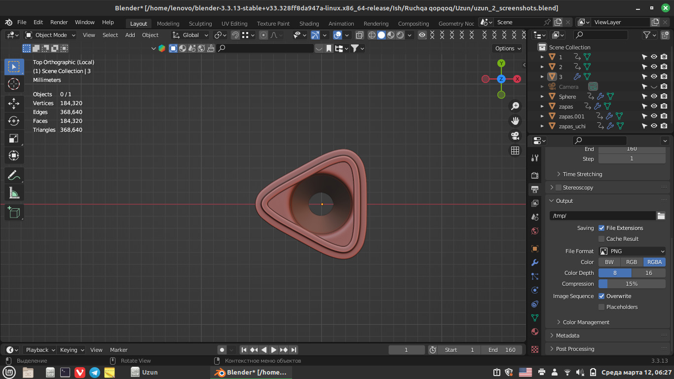3D pen model 3D model_18