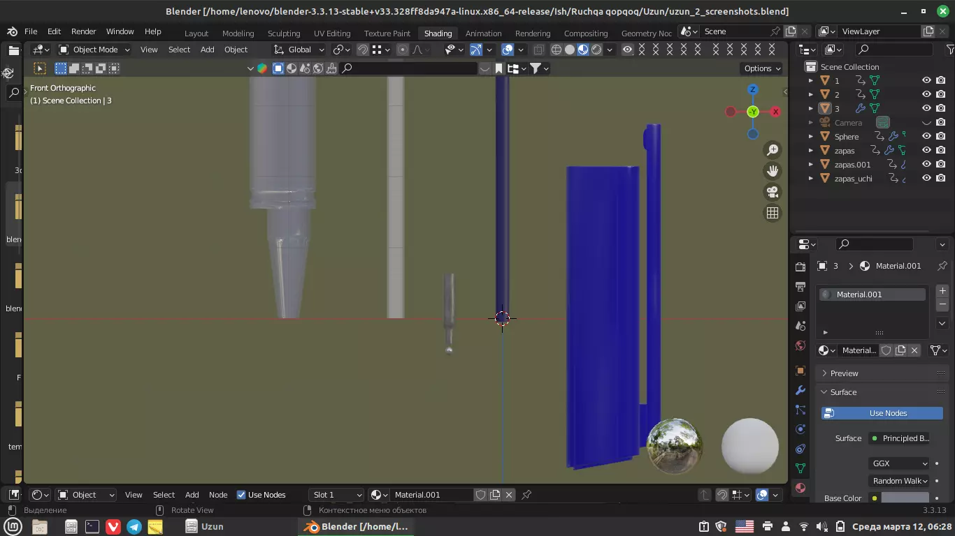 3D pen model 3D model_0