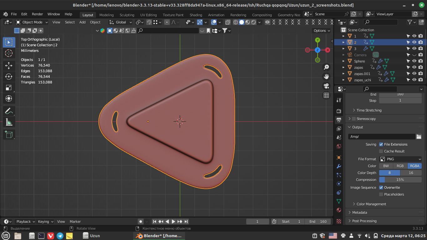 3D pen model 3D model_5