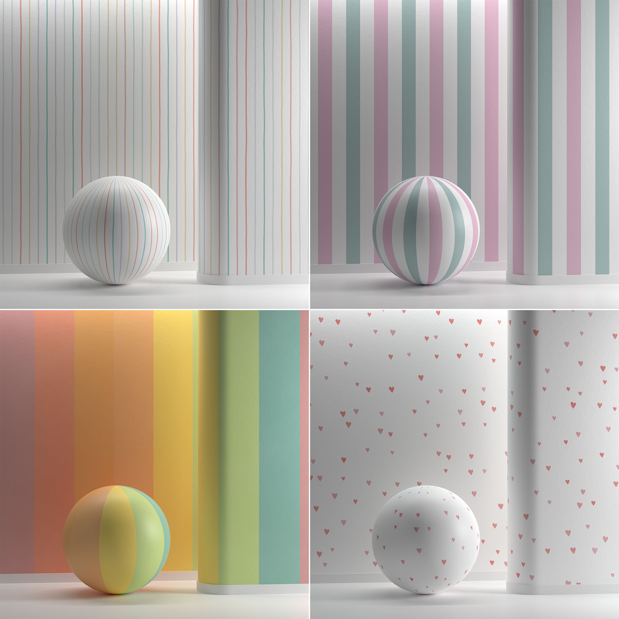 Childroom wall material set Texture_1