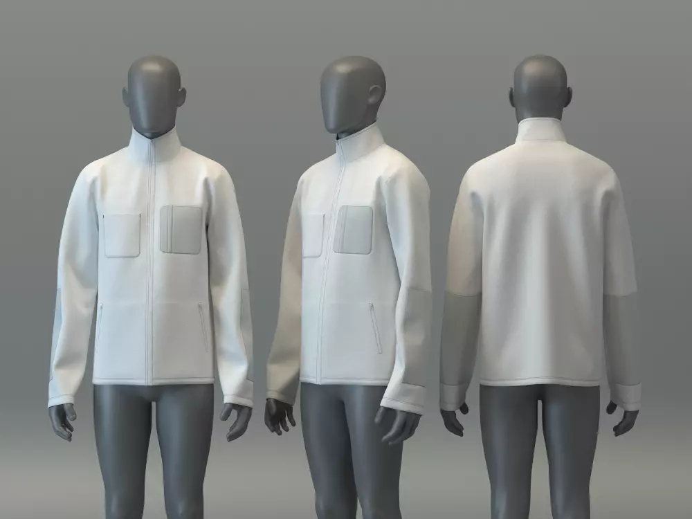 Fleece Sweater 3D model