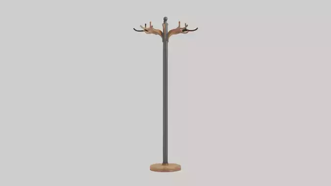 Coat rack model