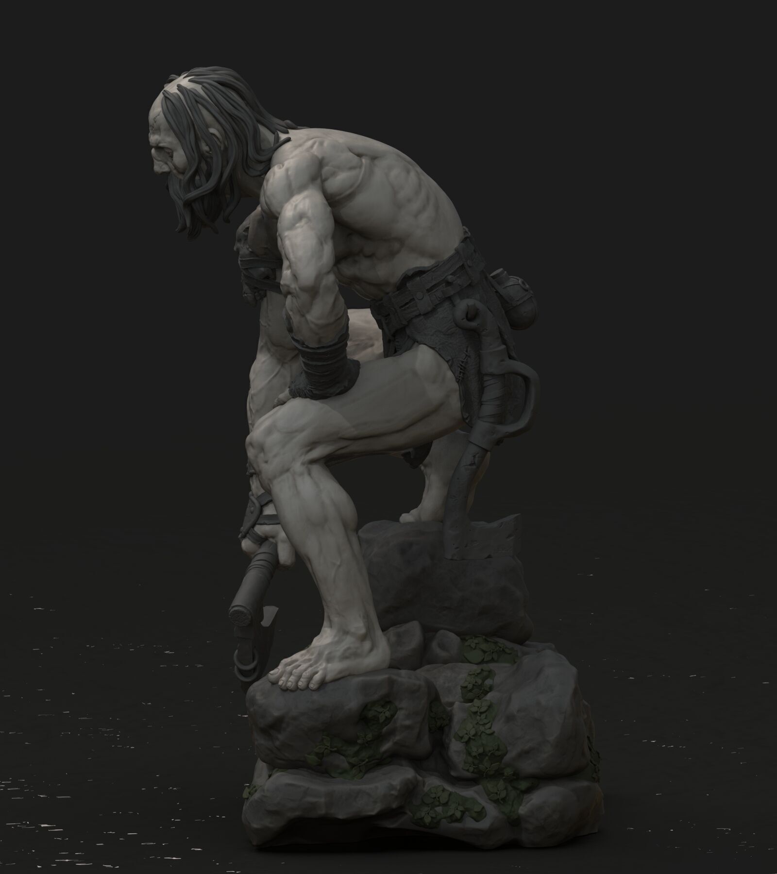 Ghoul 3D print model_5