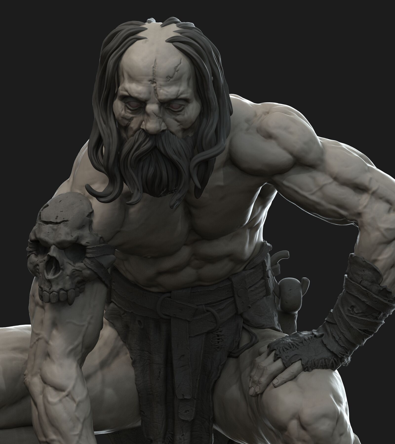 Ghoul 3D print model_1