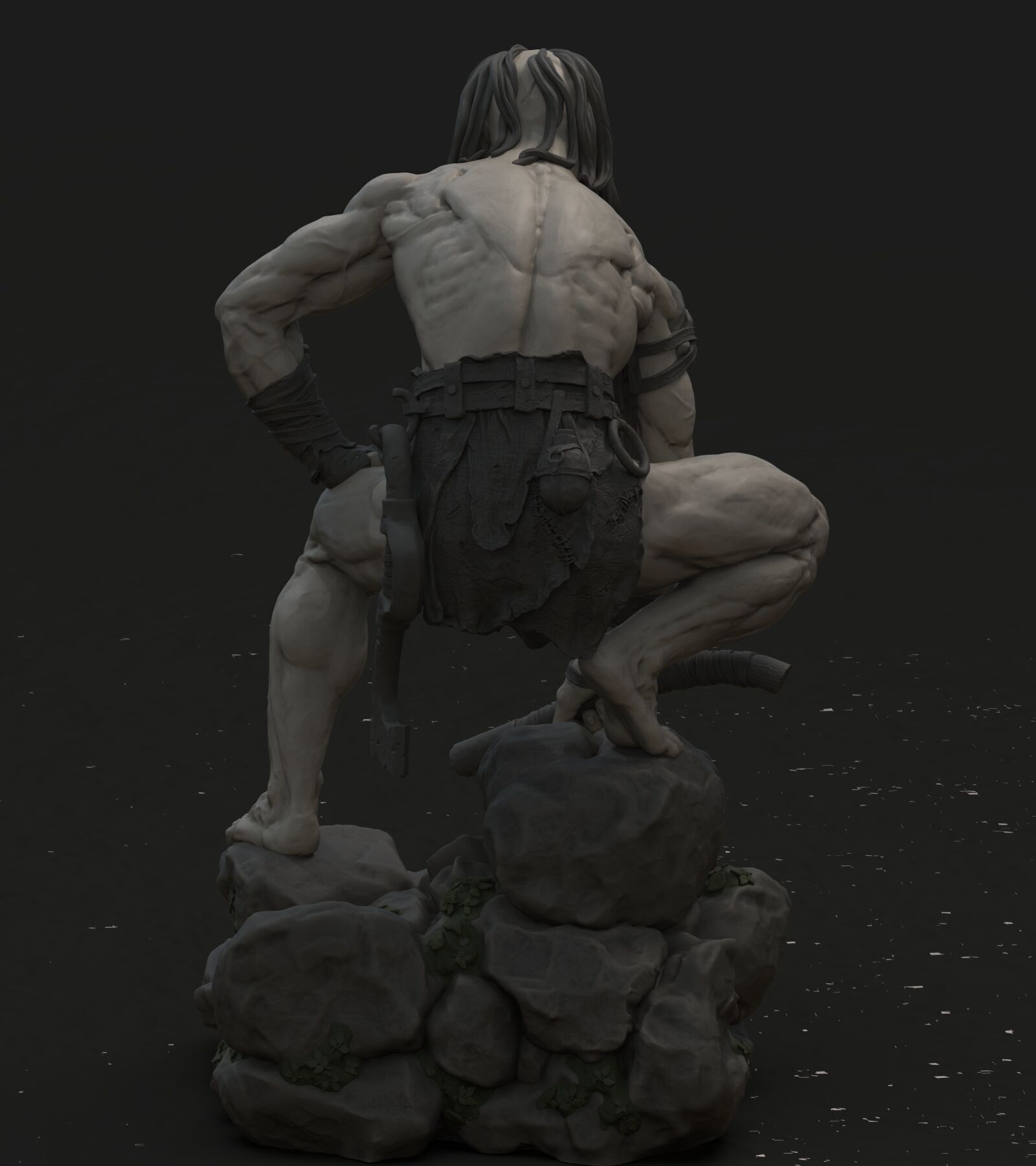 Ghoul 3D print model_6