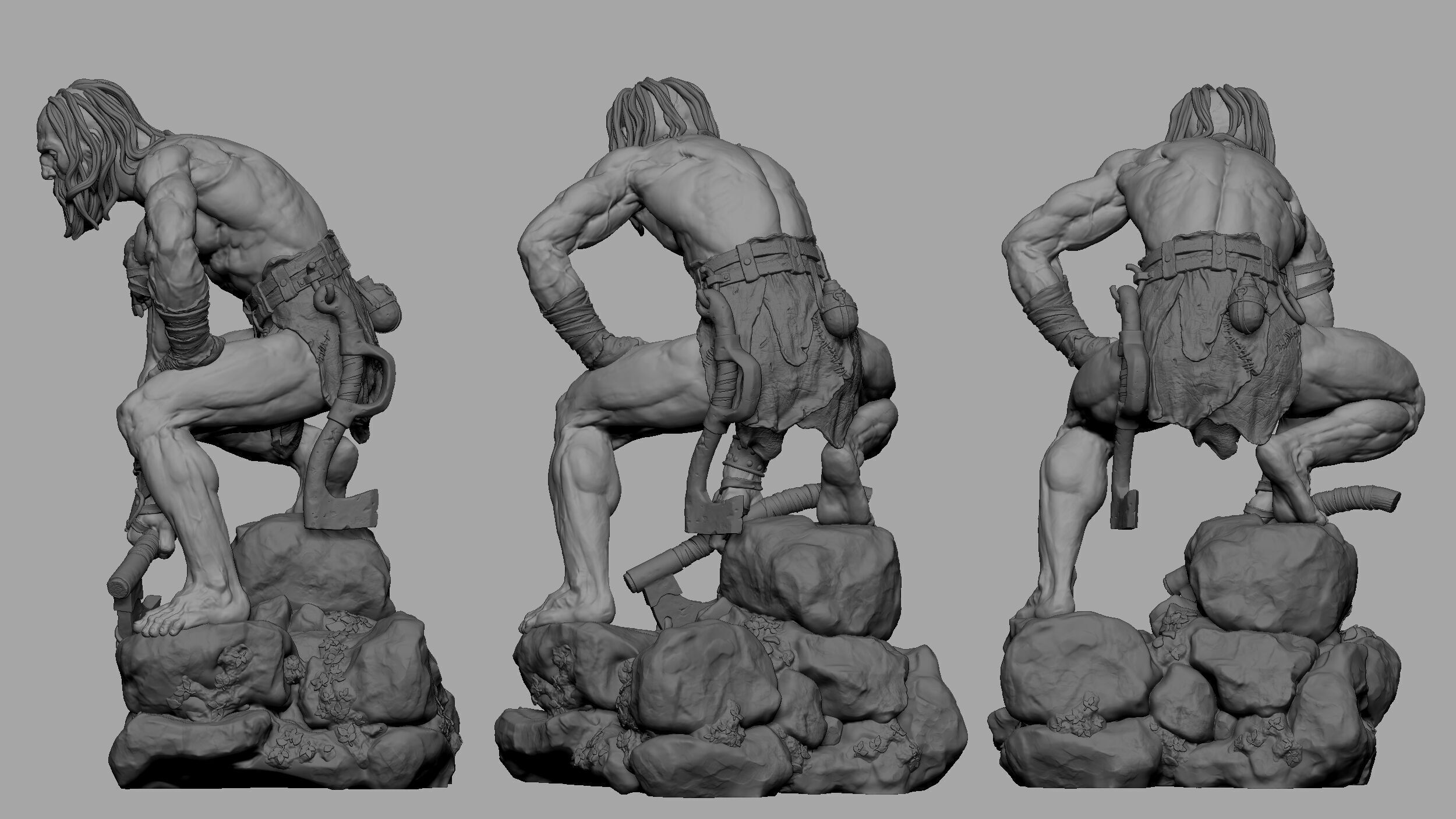 Ghoul 3D print model_8