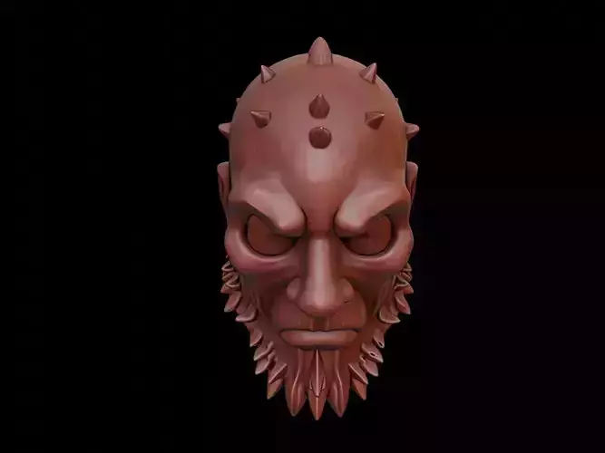 Ice Warrior Mask 3d Printing