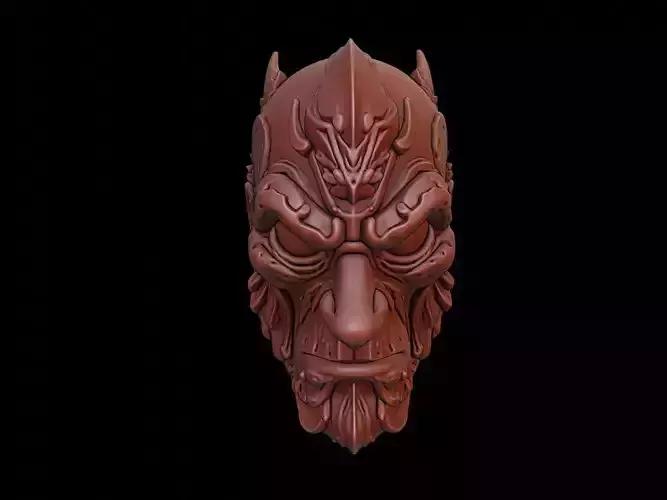 Ice Warrior Mask 3d Printing