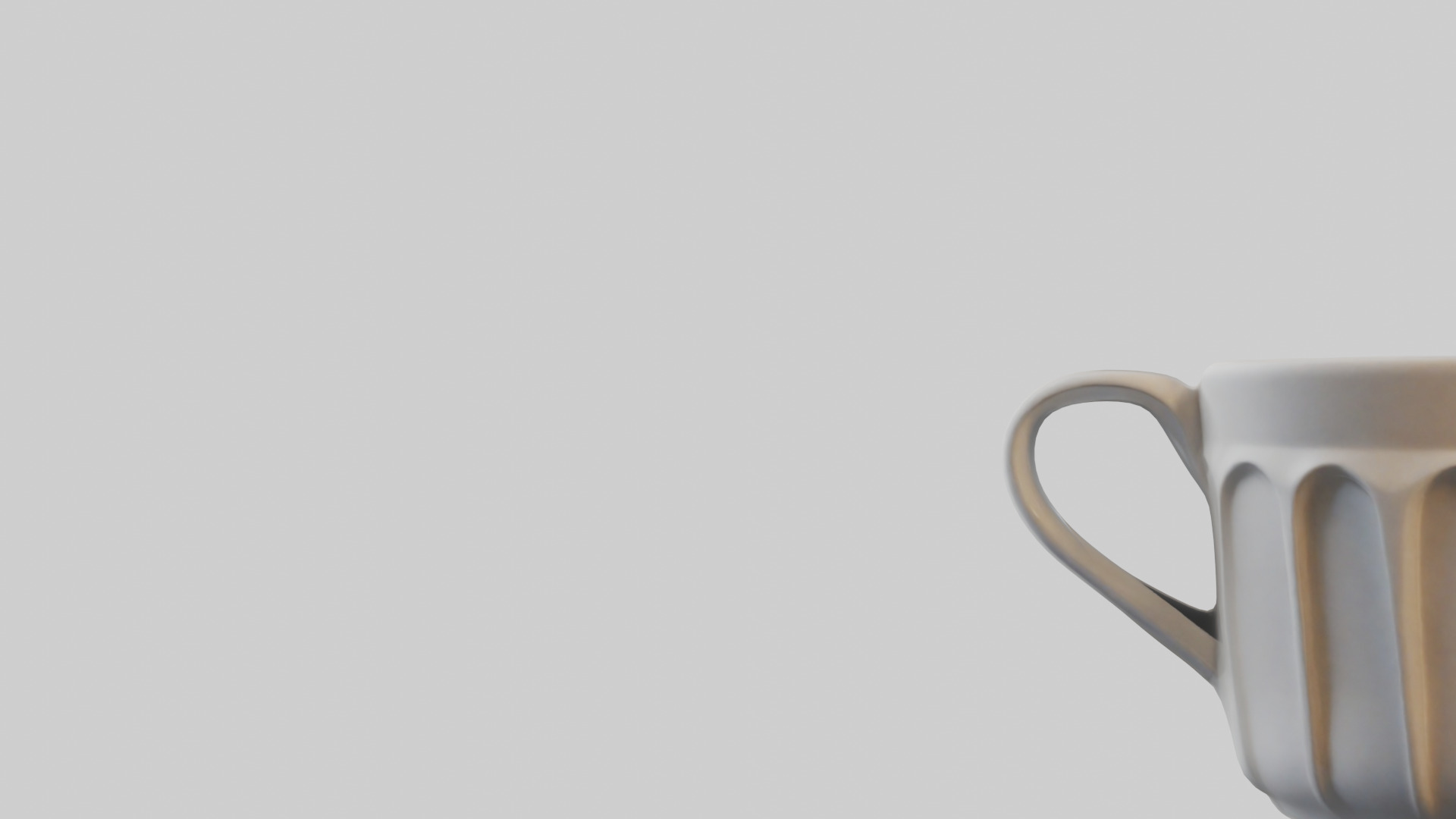 Coffee cup model Low-poly 3D model_21