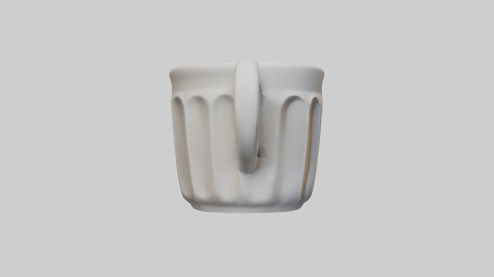 Coffee cup model Low-poly 3D model_23