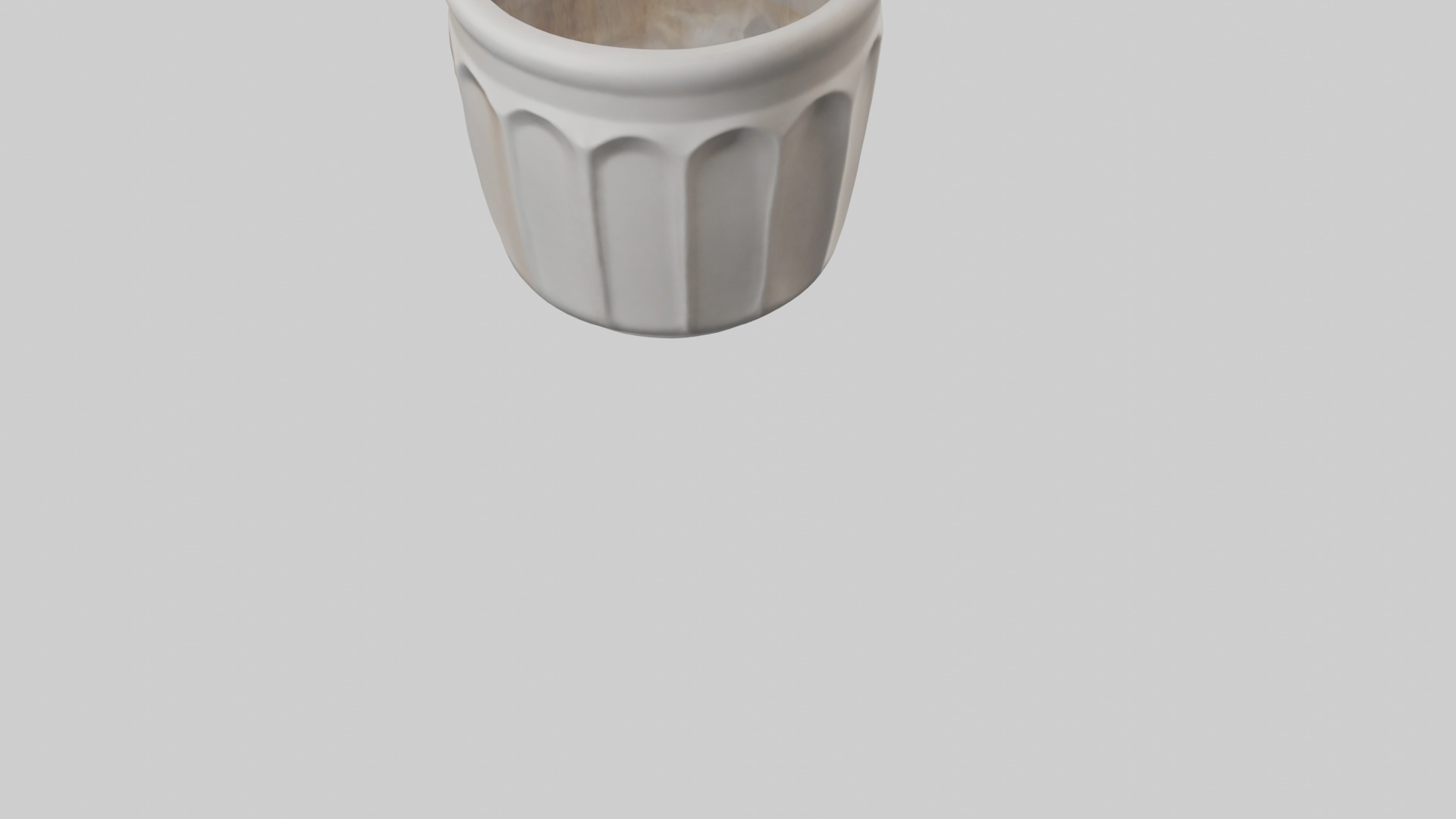 Coffee cup model Low-poly 3D model_3
