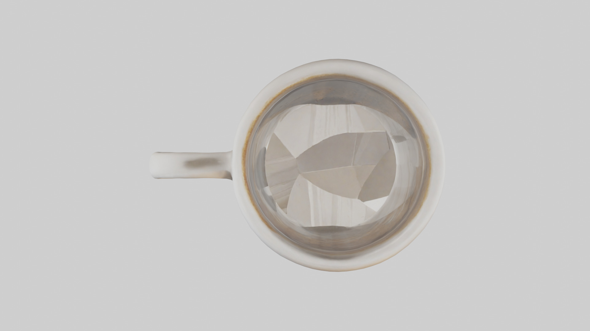 Coffee cup model Low-poly 3D model_24