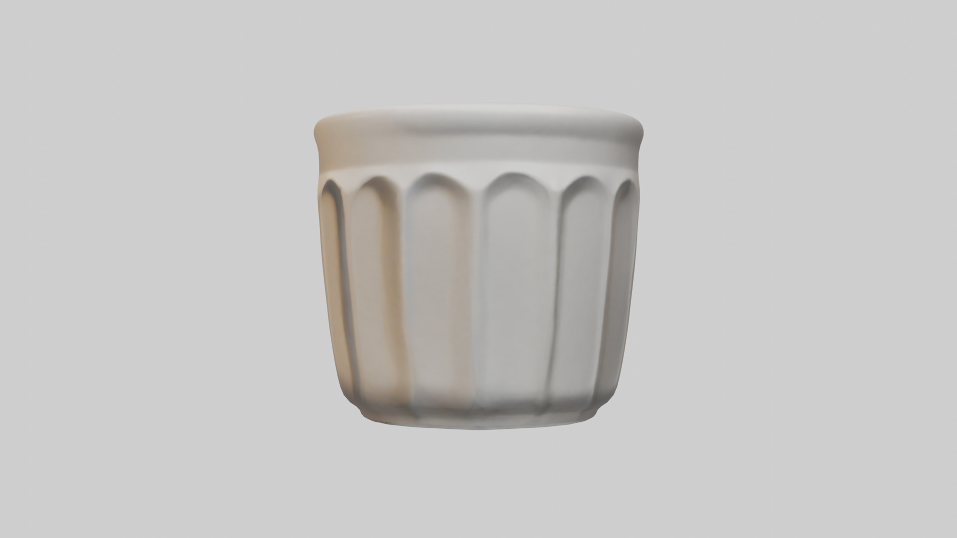 Coffee cup model Low-poly 3D model_22