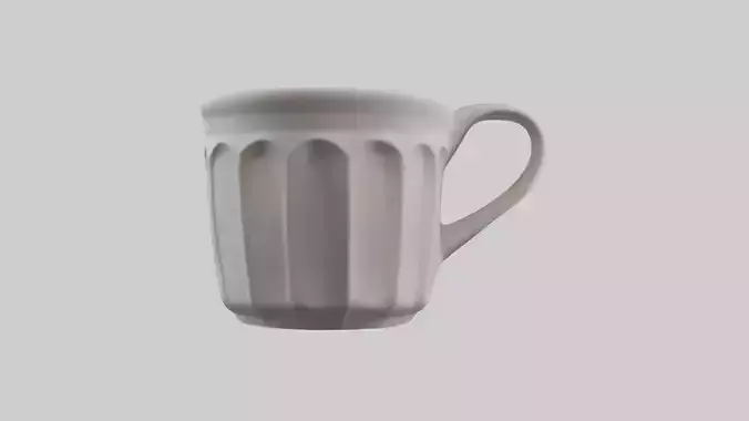Coffee cup model