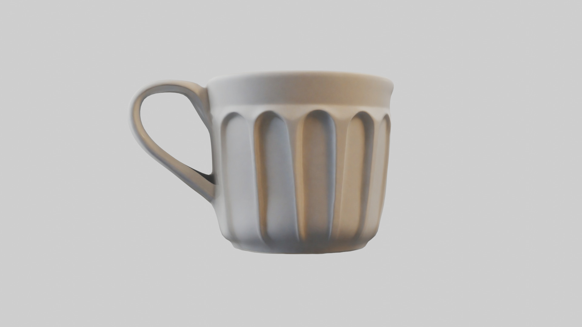 Coffee cup model Low-poly 3D model_18
