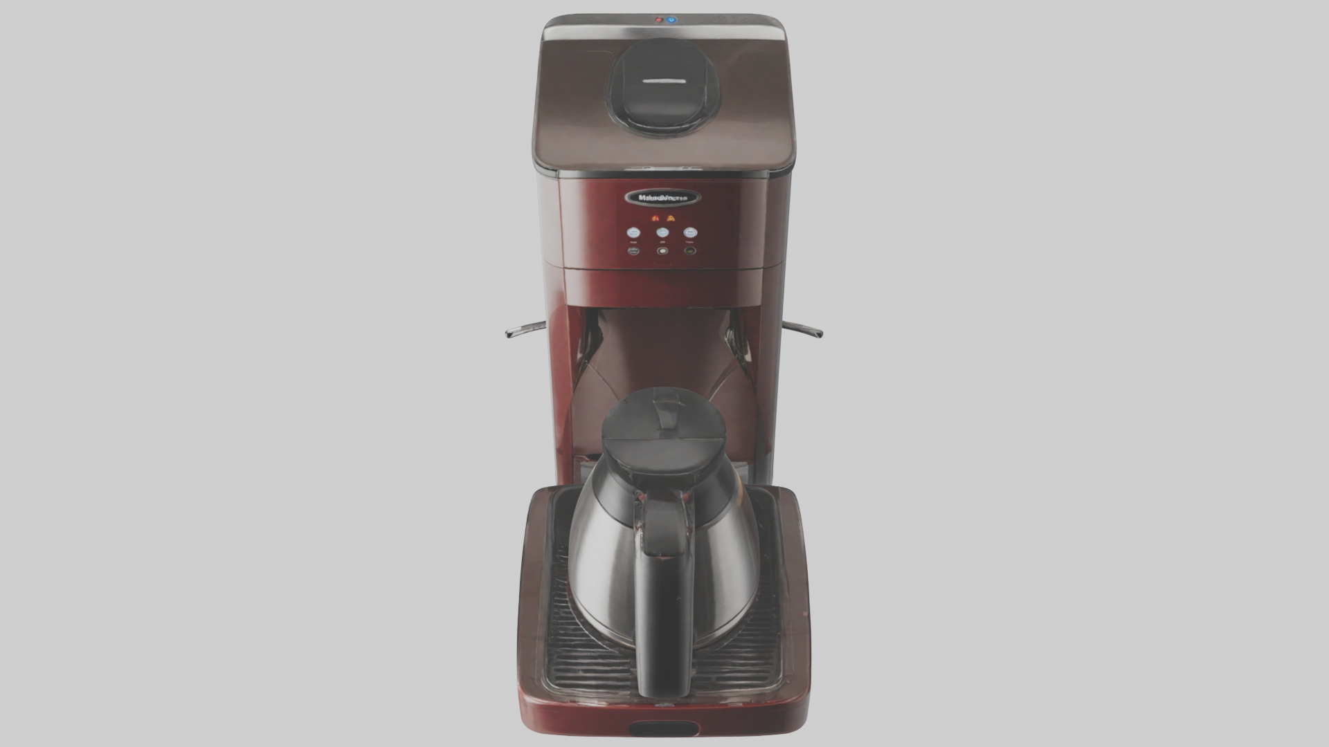 Coffee maker model Low-poly 3D model_26