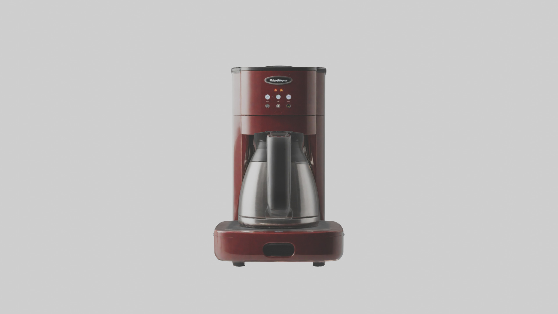 Coffee maker model Low-poly 3D model_9