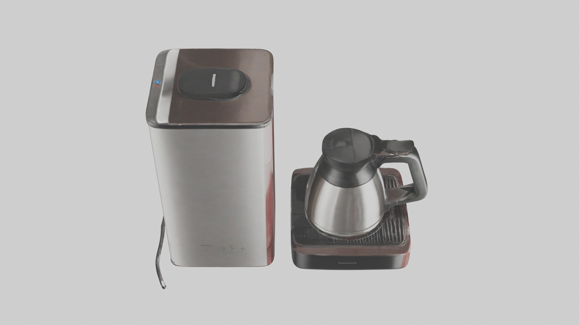 Coffee maker model Low-poly 3D model_28