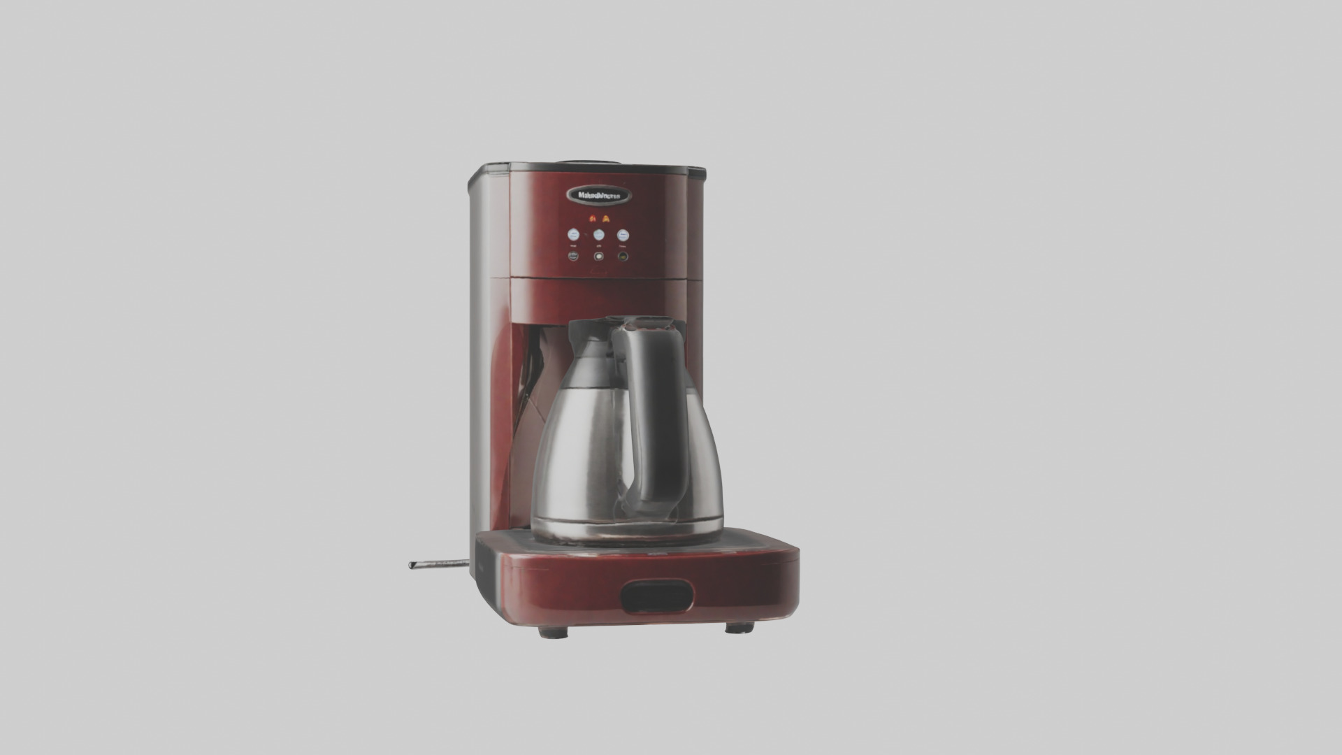 Coffee maker model Low-poly 3D model_18
