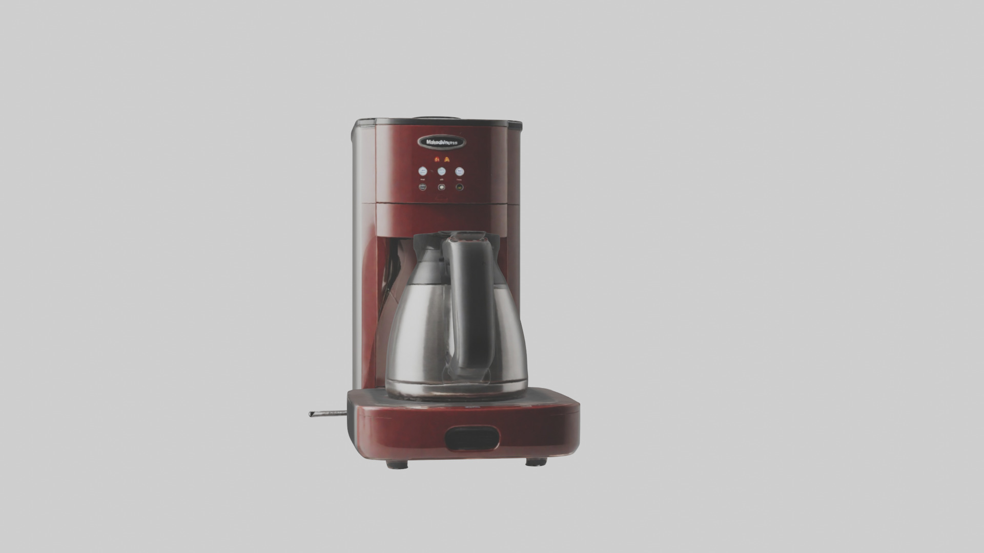 Coffee maker model Low-poly 3D model_20