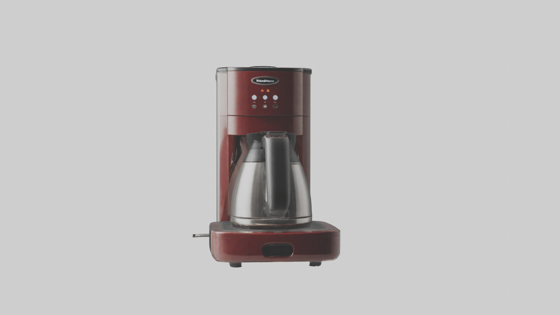 Coffee maker model Low-poly 3D model_17