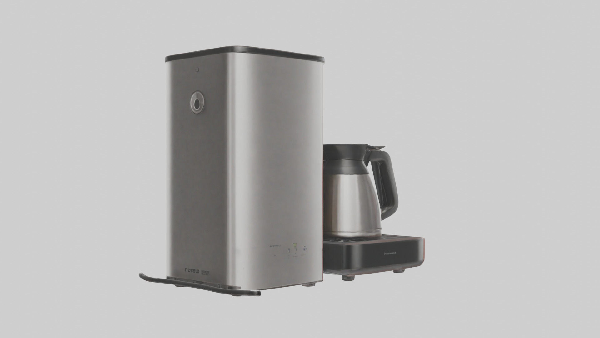 Coffee maker model Low-poly 3D model_2