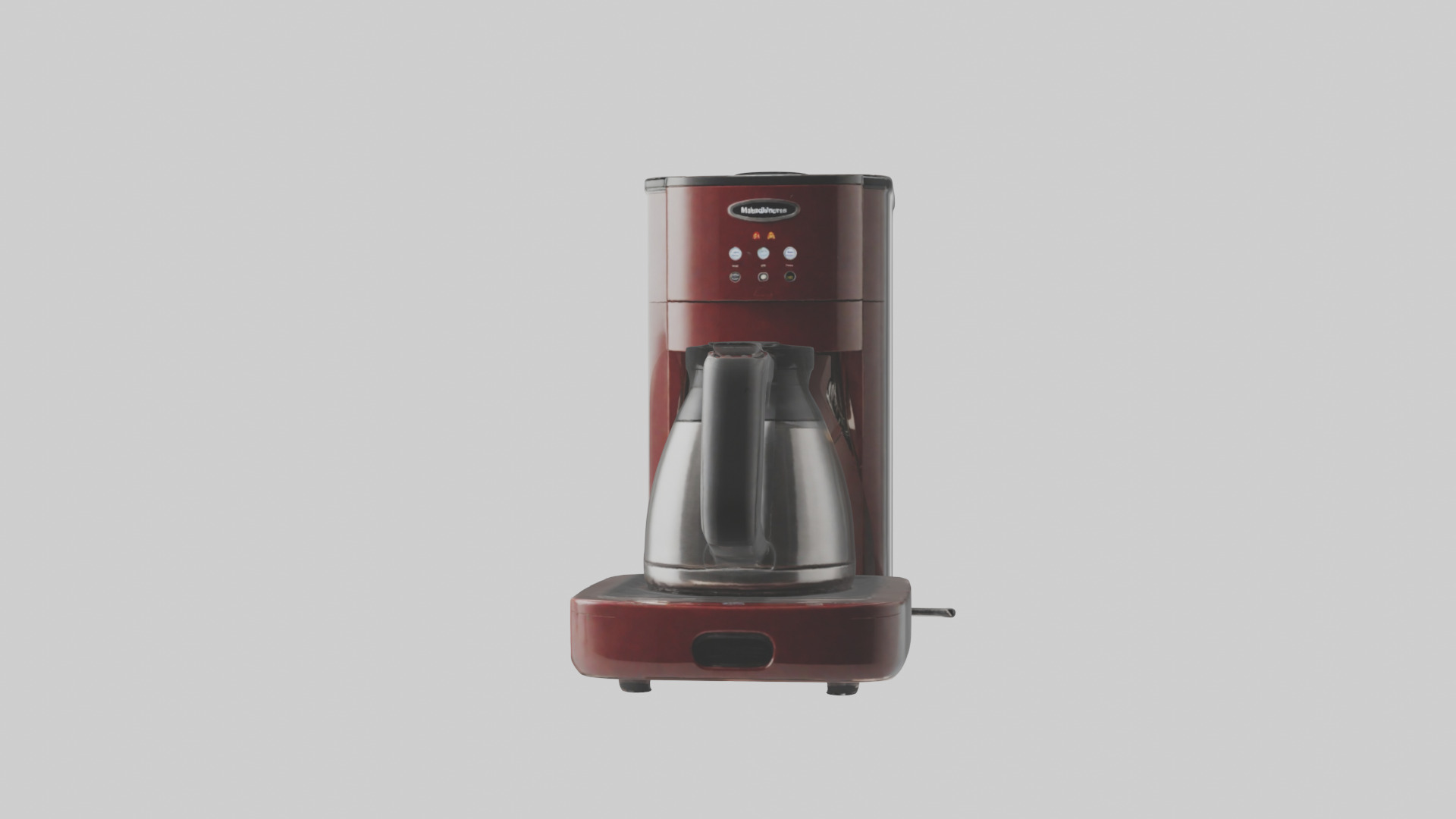 Coffee maker model Low-poly 3D model_12