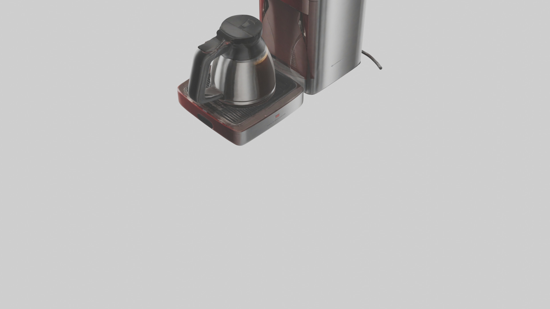 Coffee maker model Low-poly 3D model_5