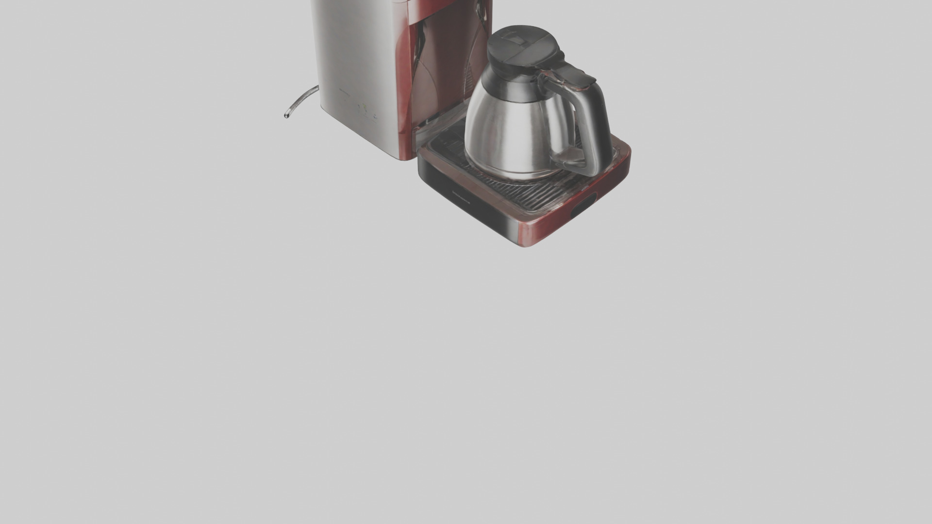 Coffee maker model Low-poly 3D model_6