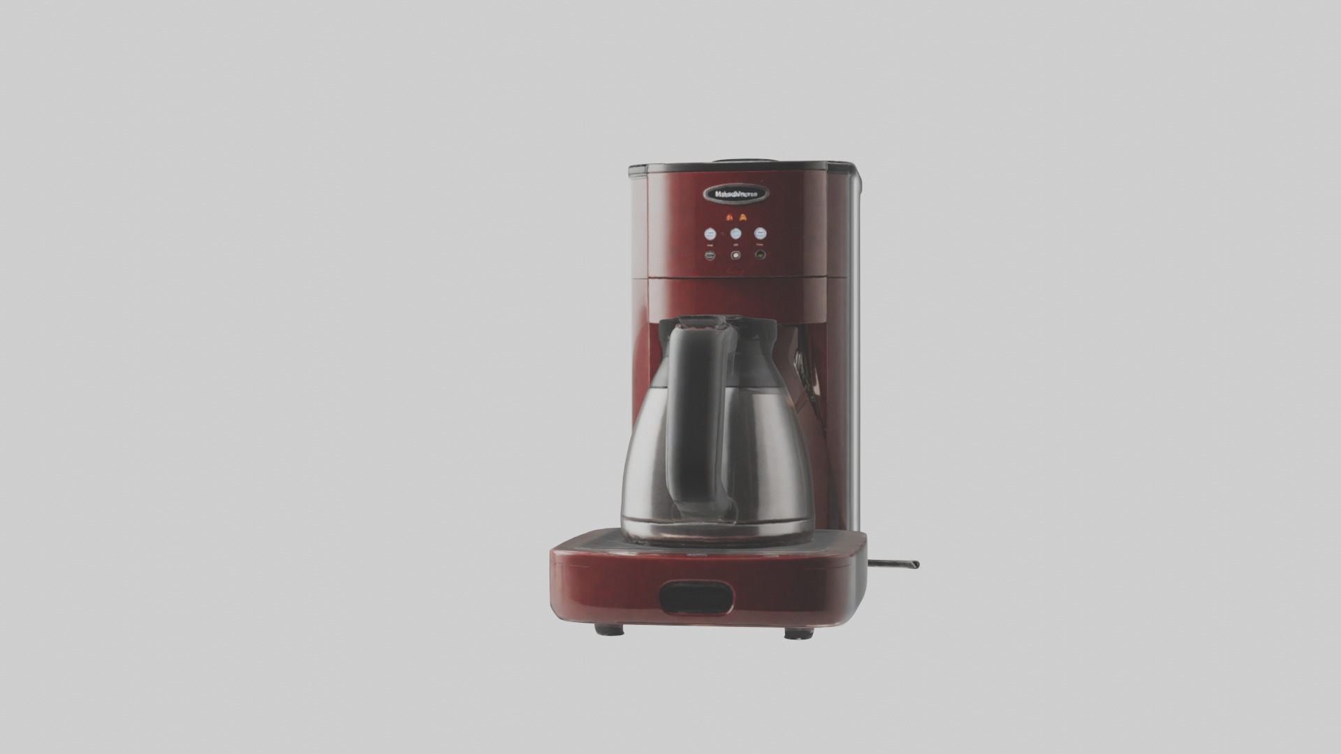 Coffee maker model Low-poly 3D model_15