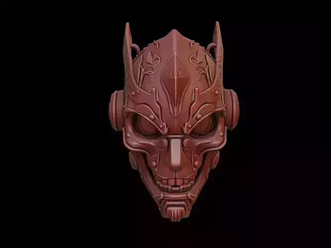 Mecha Mask 3d Printing