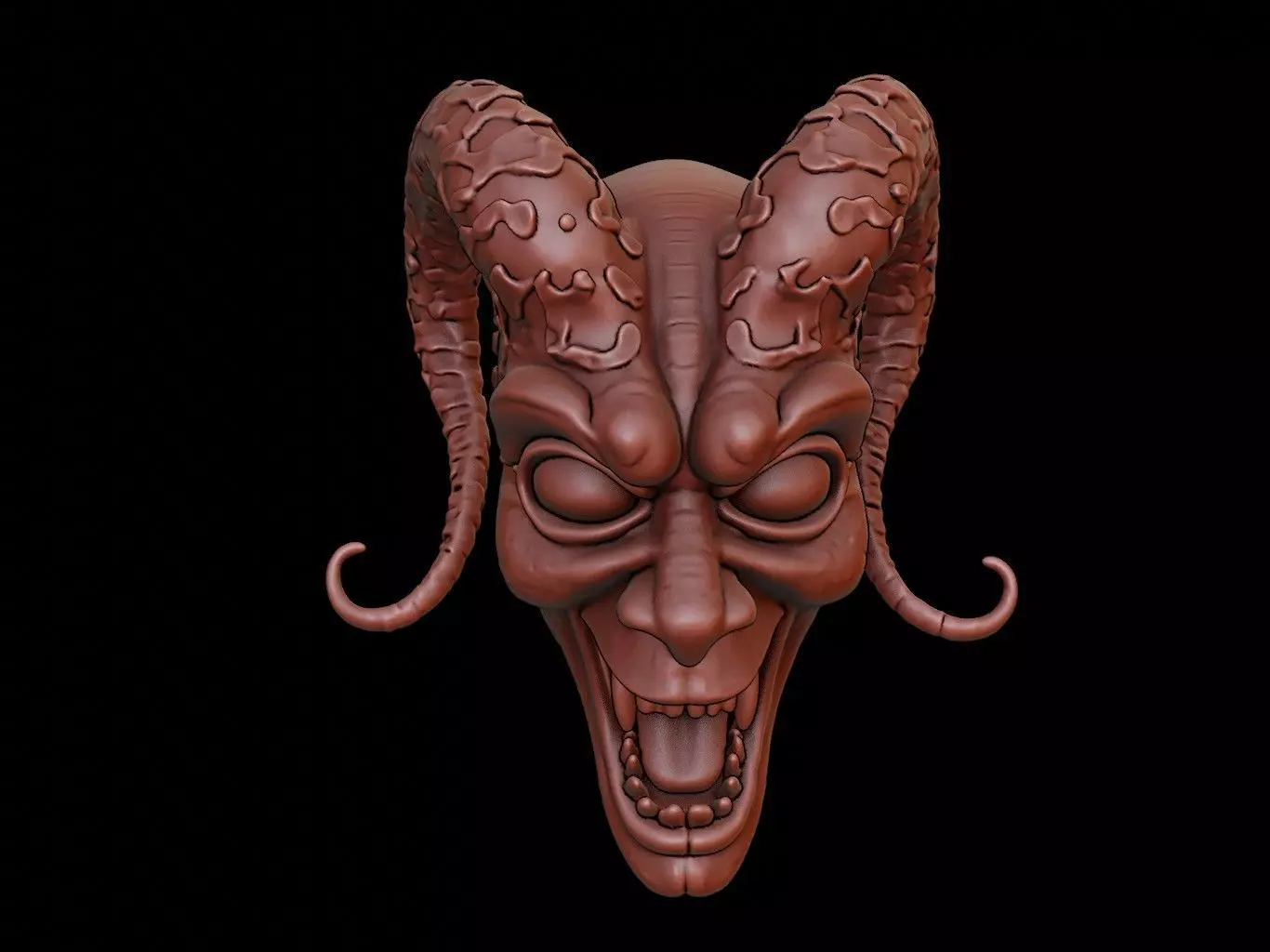 Medusa Mask 3d Printing 3D print model