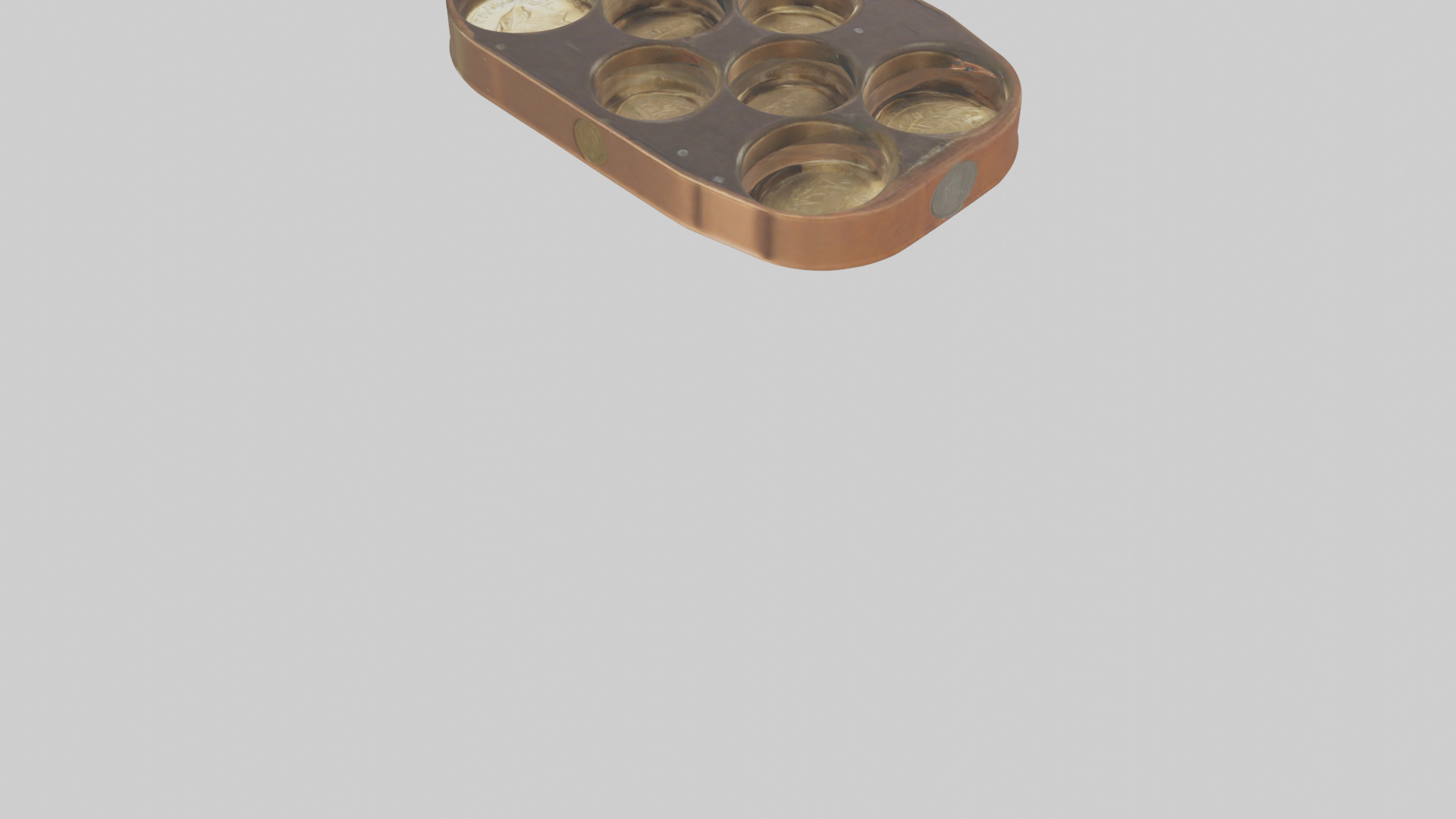 Coin Holder model Low-poly 3D model_3