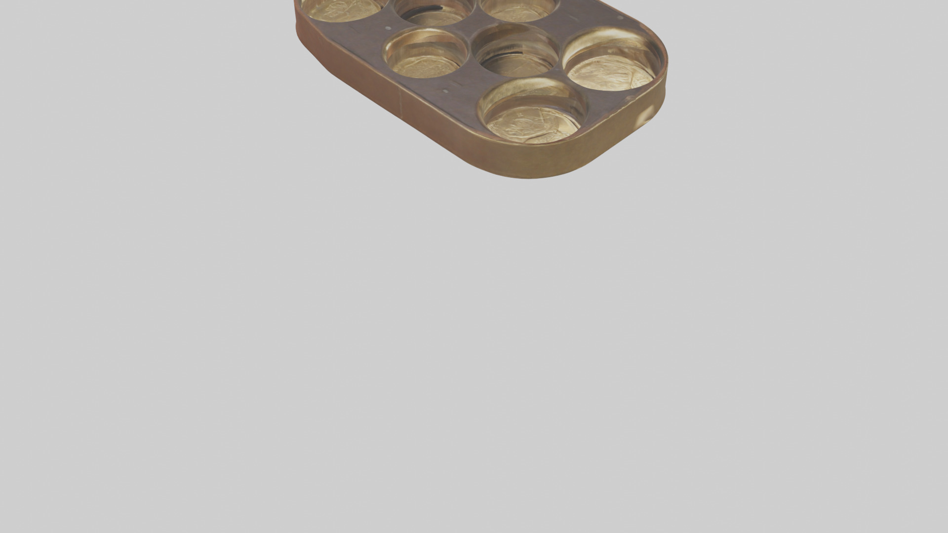 Coin Holder model Low-poly 3D model_6