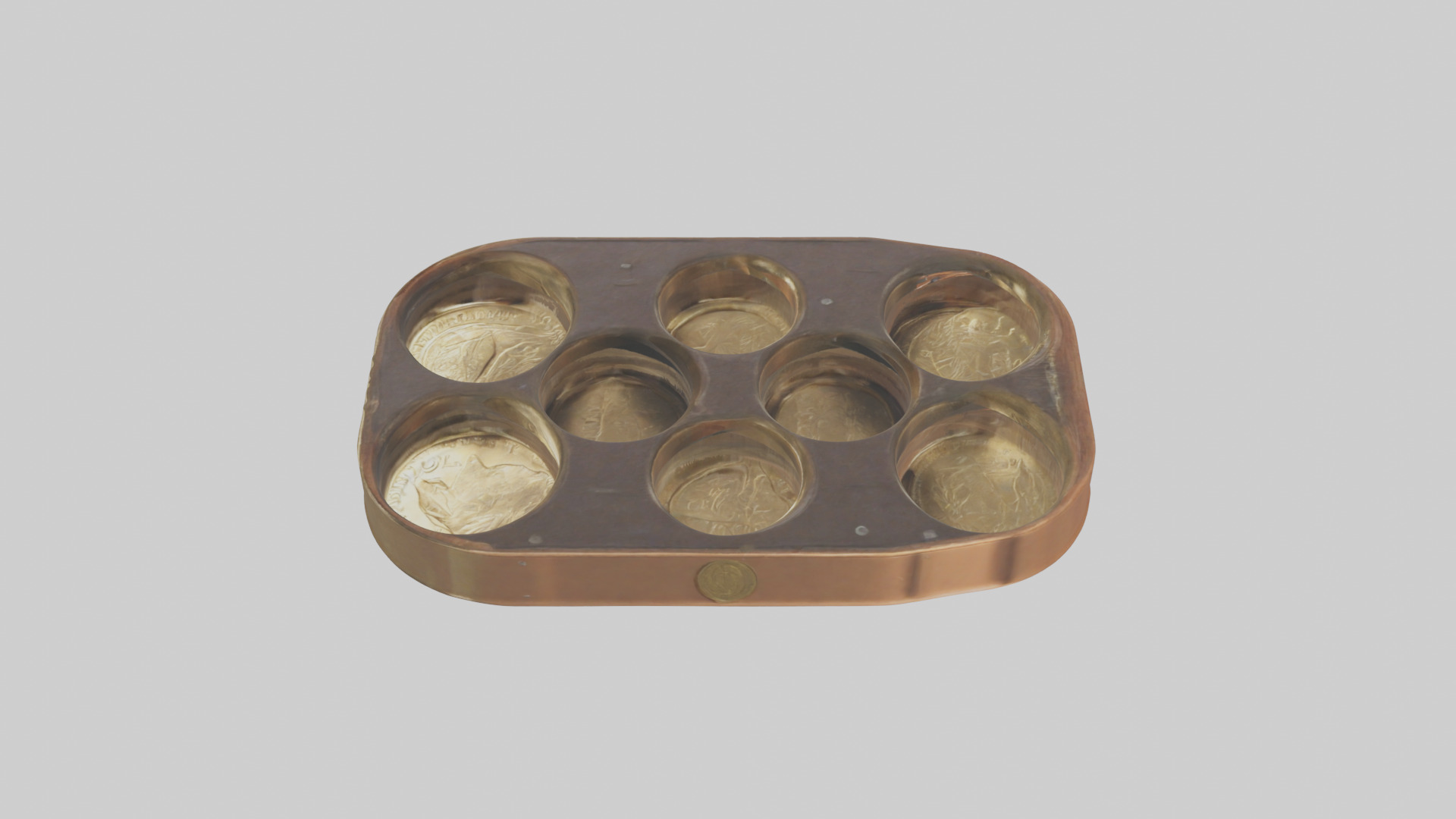 Coin Holder model Low-poly 3D model_27