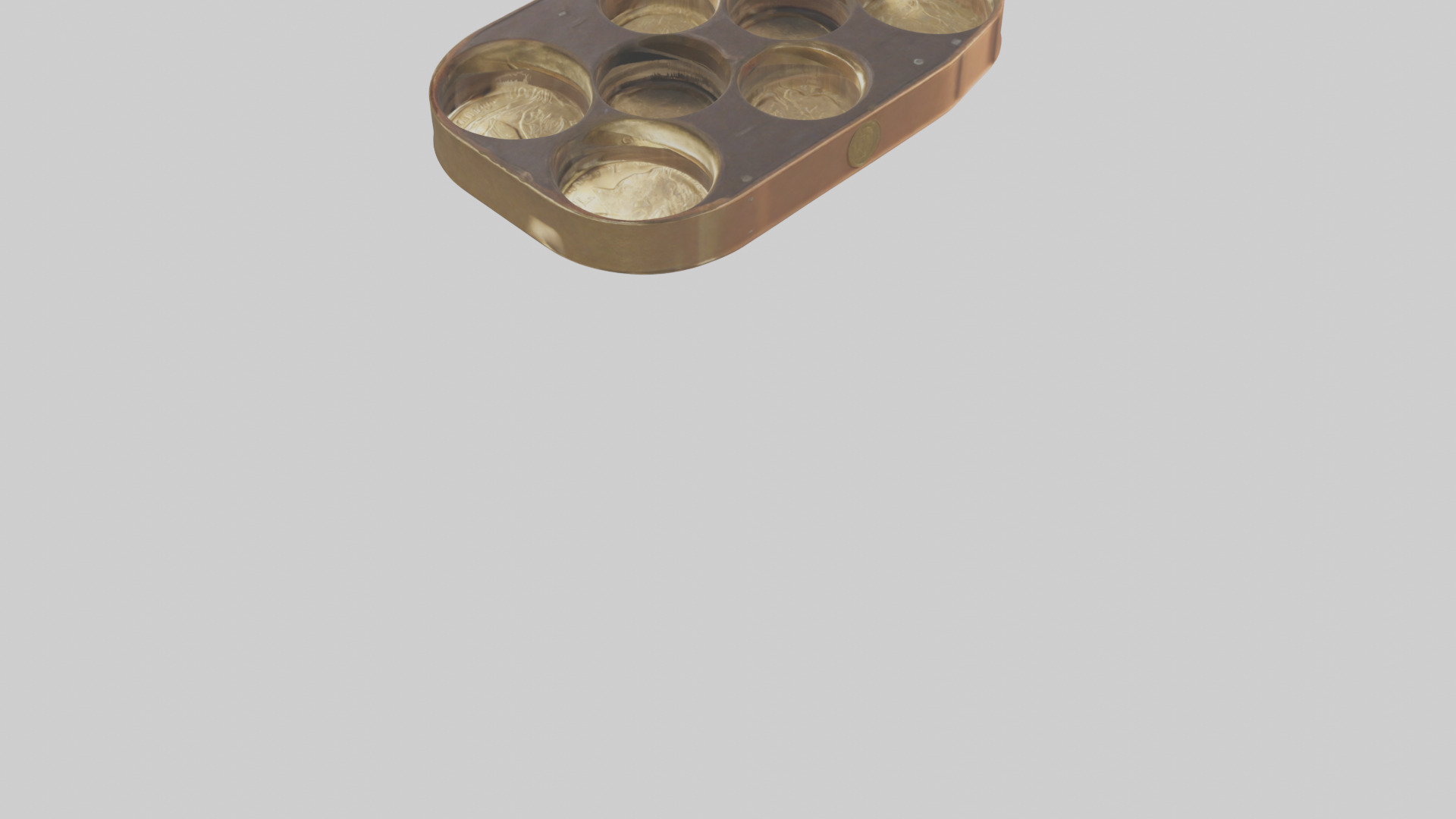 Coin Holder model Low-poly 3D model_5