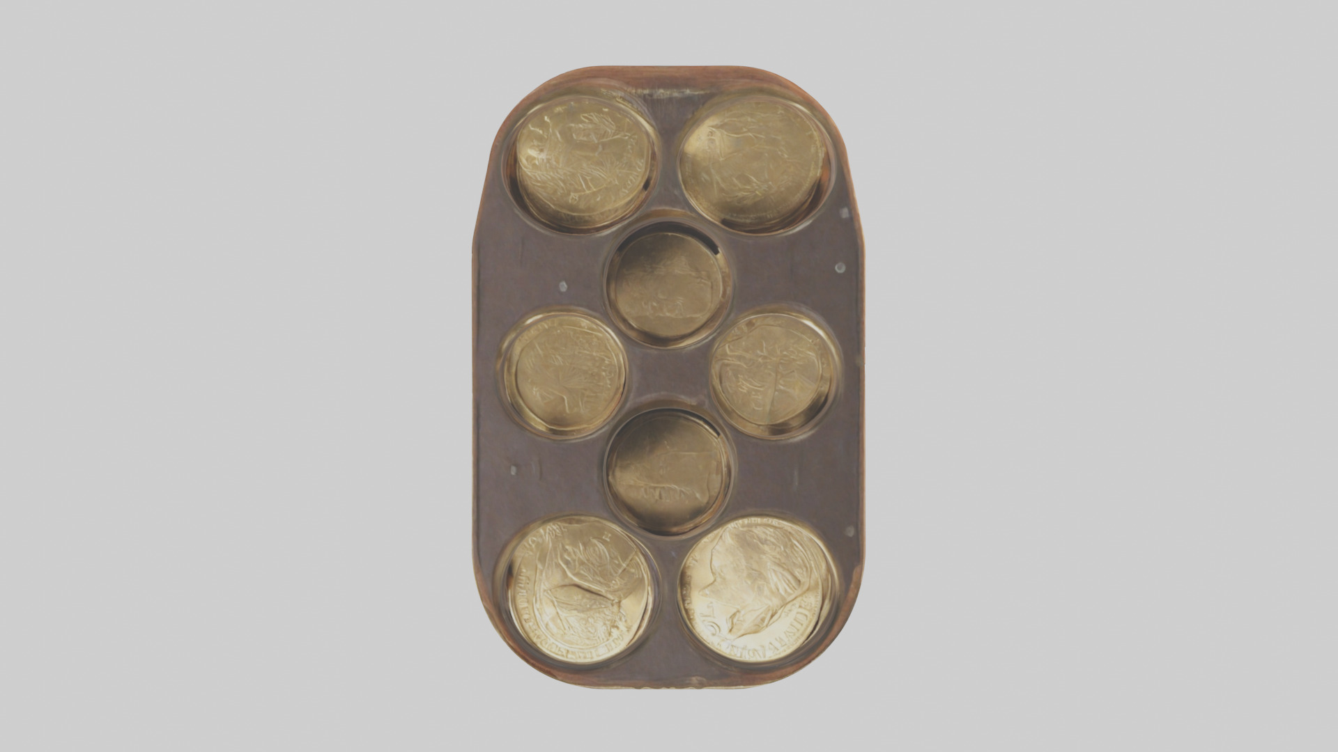 Coin Holder model Low-poly 3D model_24
